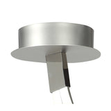 Nur Dimmable LED Semi-Flush Ceiling Light 50W 3000K – Polished Chrome