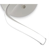 Nur Dimmable LED Wall Light 10W 3000K - Silver & Chrome