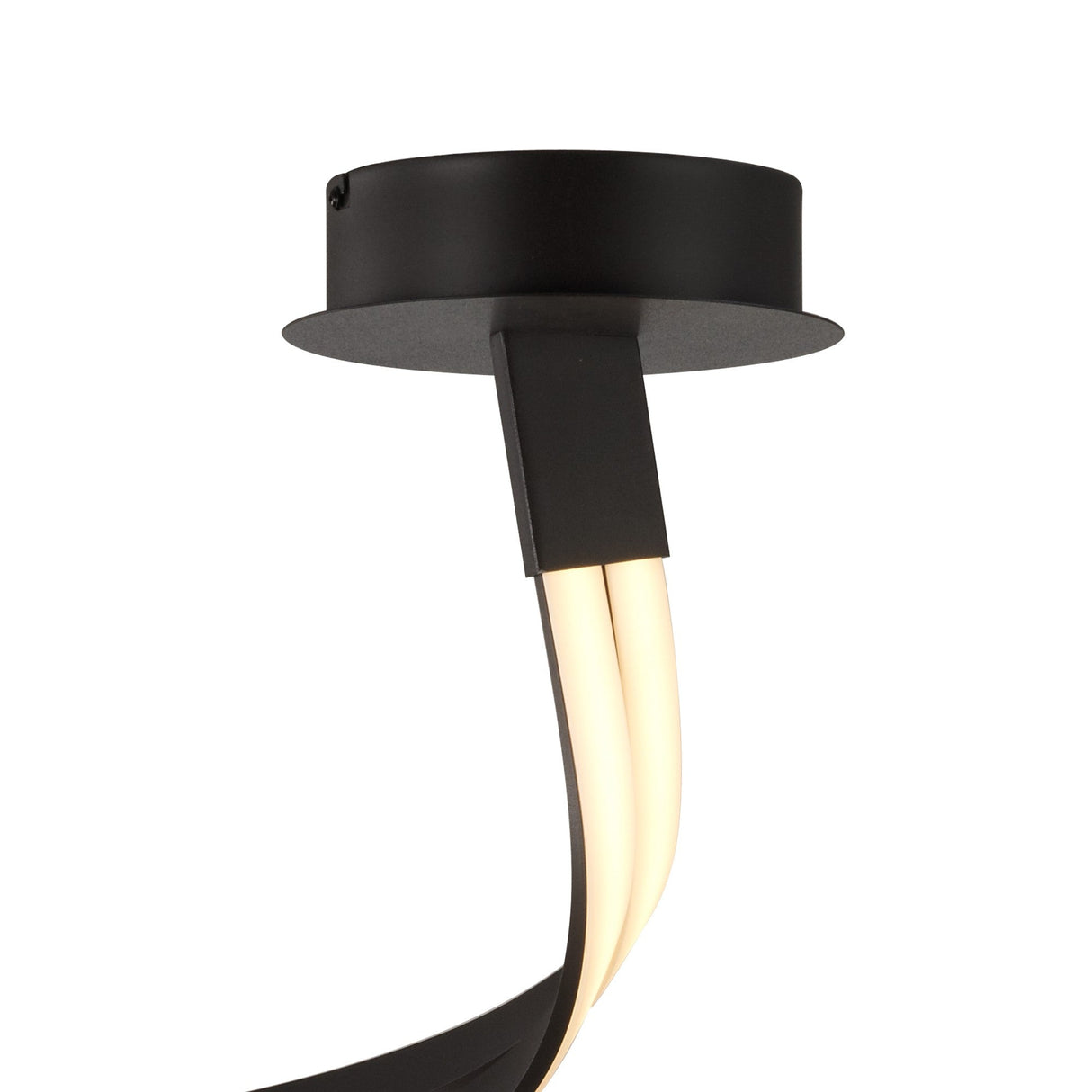 Nur LED Semi-Flush Ceiling Light 50W 2800K – Brown Oxide