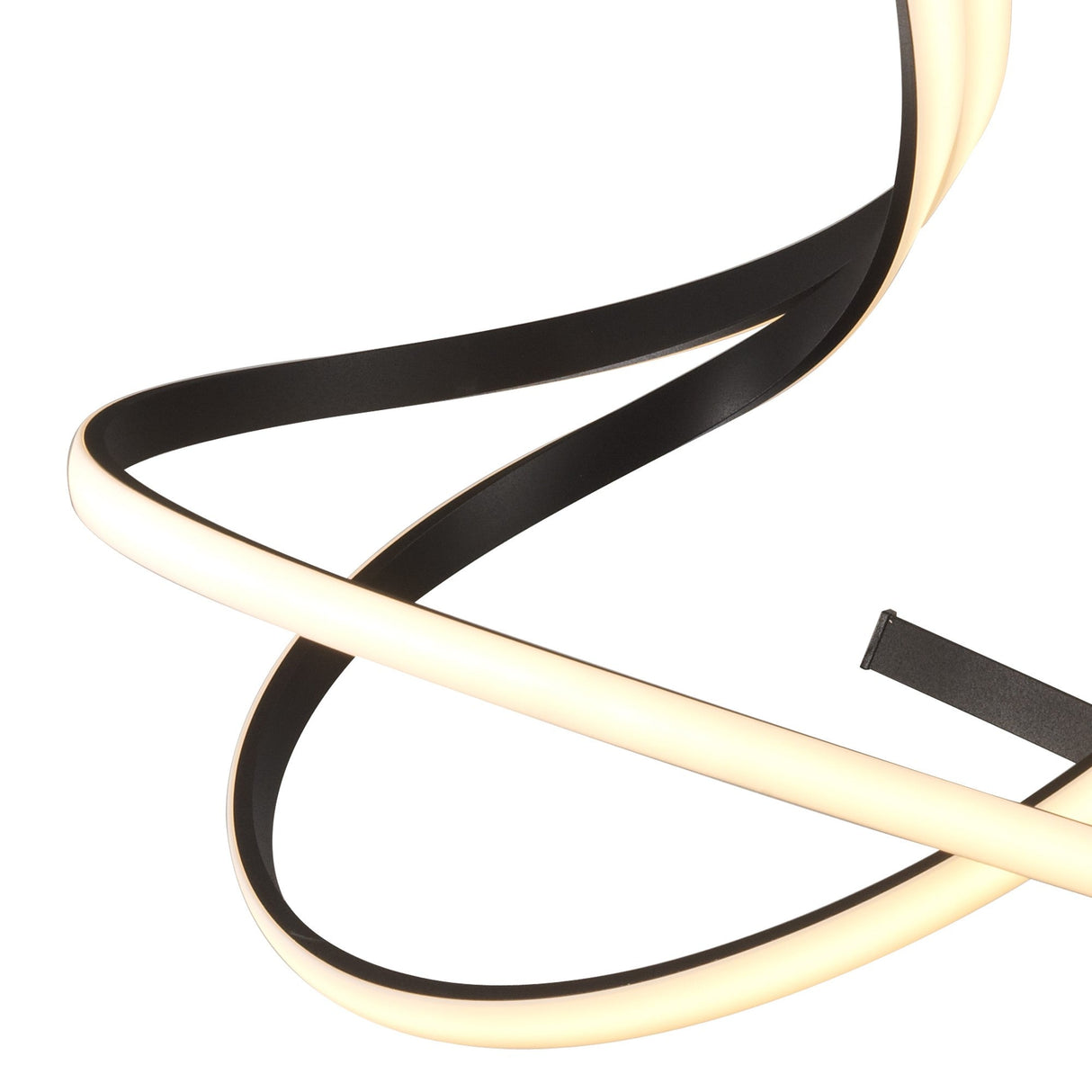 Nur LED Semi-Flush Ceiling Light 50W 2800K – Brown Oxide