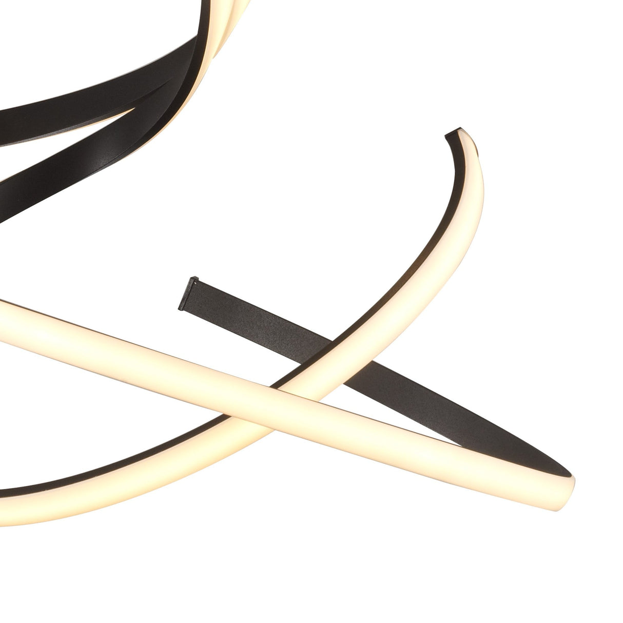 Nur LED Semi-Flush Ceiling Light 50W 2800K – Brown Oxide