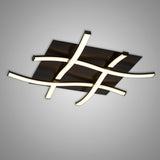 Nur Dimmable LED Flush Ceiling Light 34W 2800K - Brown Oxide