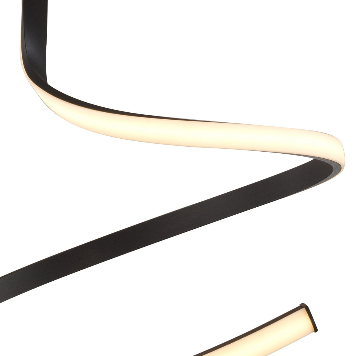 Nur Dimmable LED Semi-Flush Ceiling Light 30W 2800K – Brown Oxide