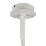 Nur Dimmable LED Semi-Flush Ceiling Light 30W 3000K – White