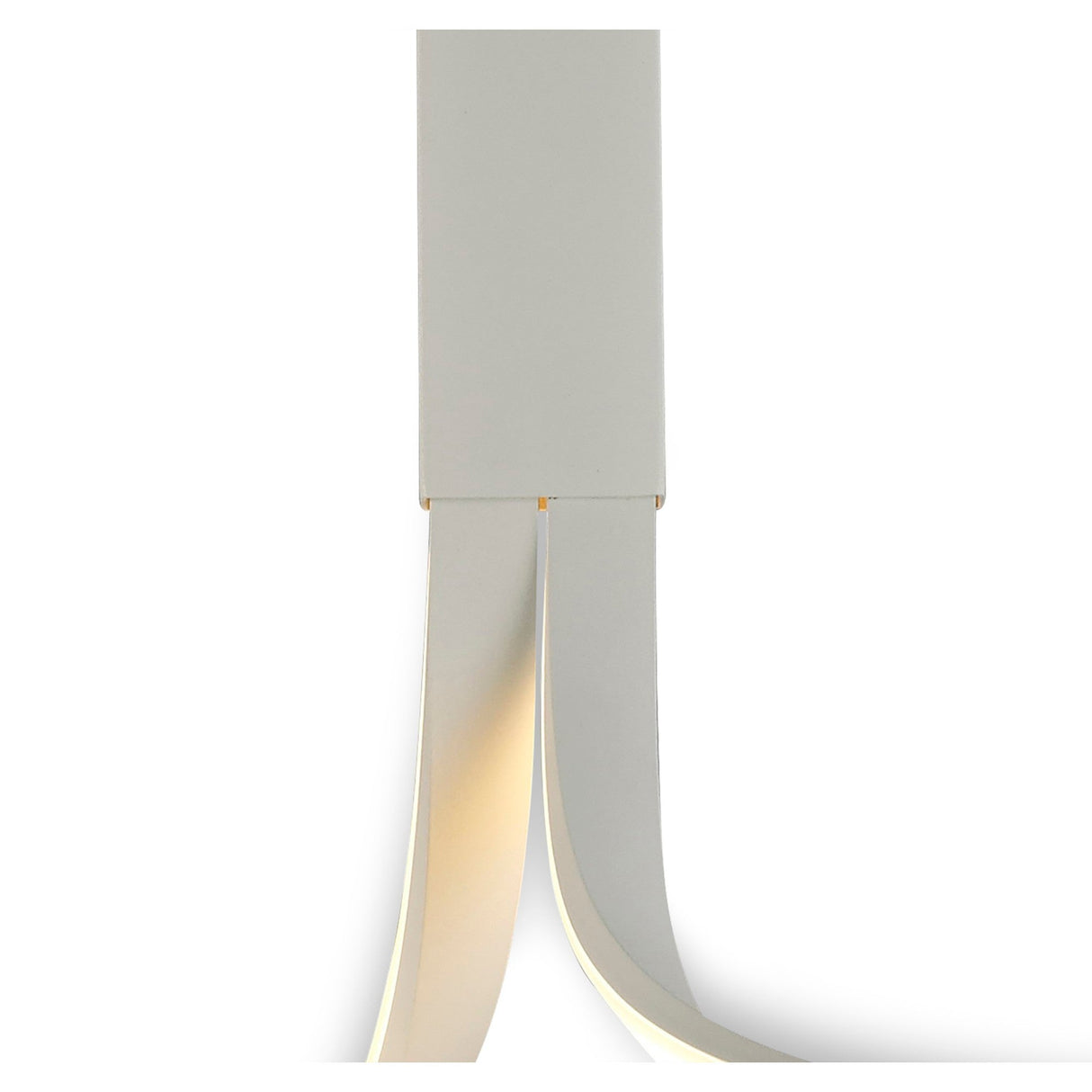 Nur Rectangular Dimmable LED Semi-Flush Ceiling Light 40W 3000K – White