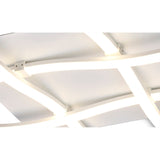 Nur Blanco Dimmable LED Flush Ceiling Light 34W 3000K - White
