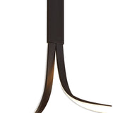 Nur XL LED Rectangular Semi-Flush Ceiling Light 50W 2800K – Brown Oxide