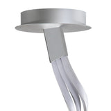 Nur XL Dimmable LED Semi-Flush Ceiling Light 80W 3000K – Chrome