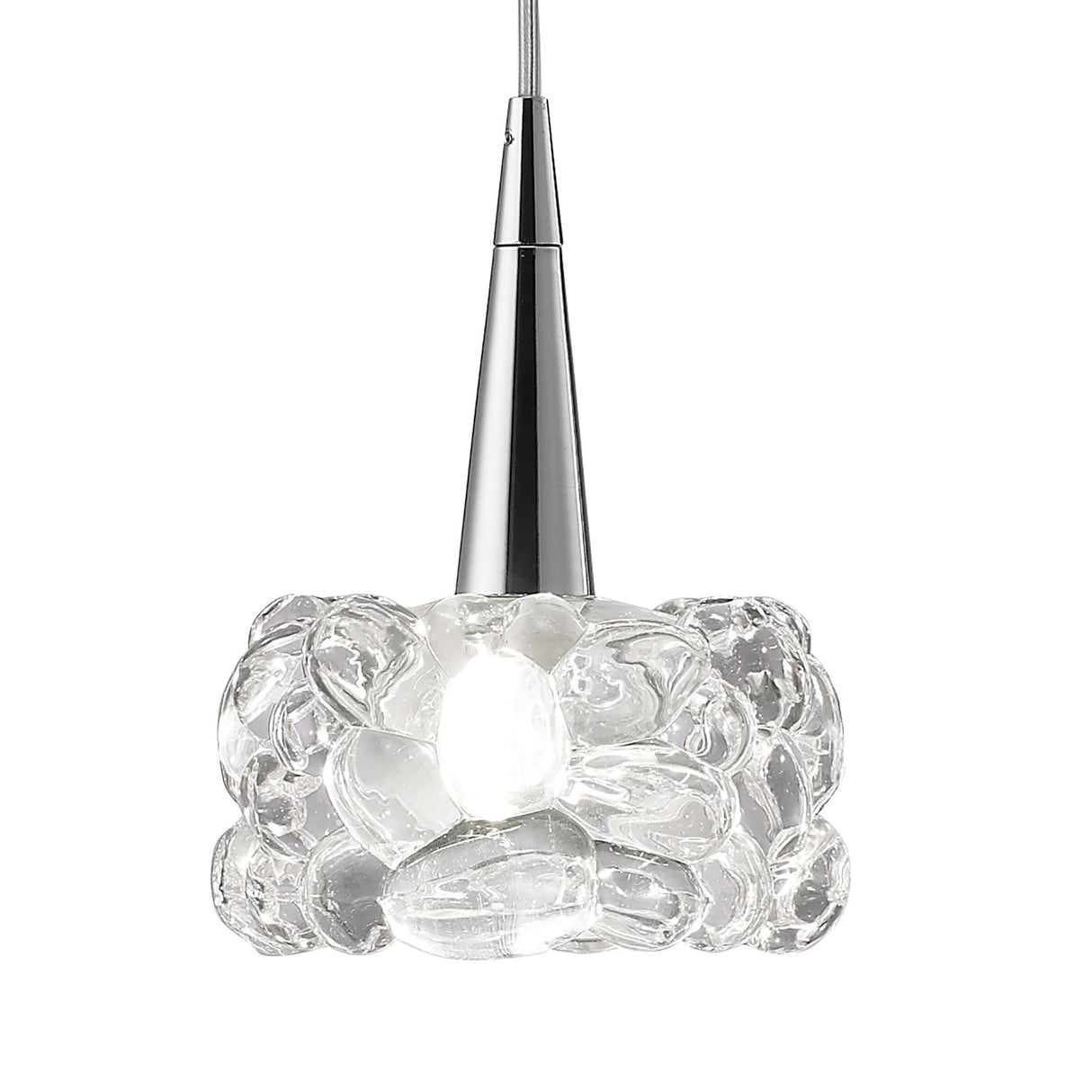 O2 4 Light Bar Pendant Light - Polished Chrome