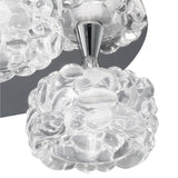 O2 5 Light Semi-Flush Ceiling Light - Polished Chrome