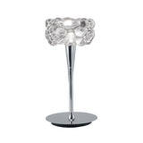 O2 1 Light Table Lamp - Polished Chrome