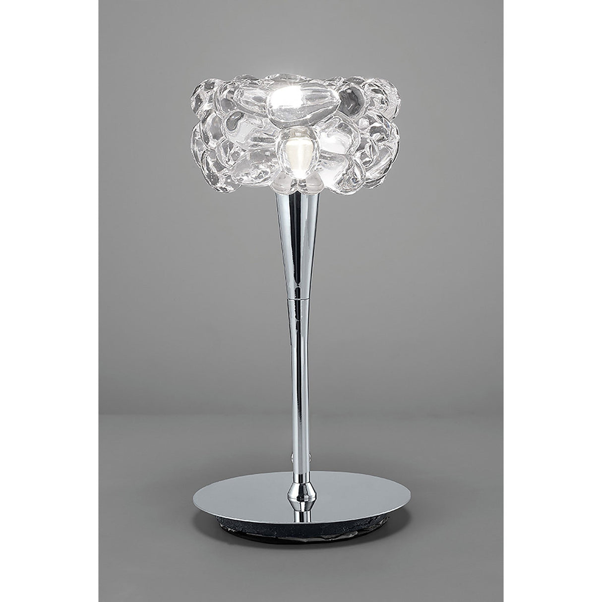 O2 1 Light Table Lamp - Polished Chrome