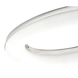 Oakley LED Flush Ceiling Light 40W 3000K - Polished Chrome