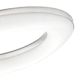 Oakley LED Flush Ceiling Light 40W 3000K - Polished Chrome