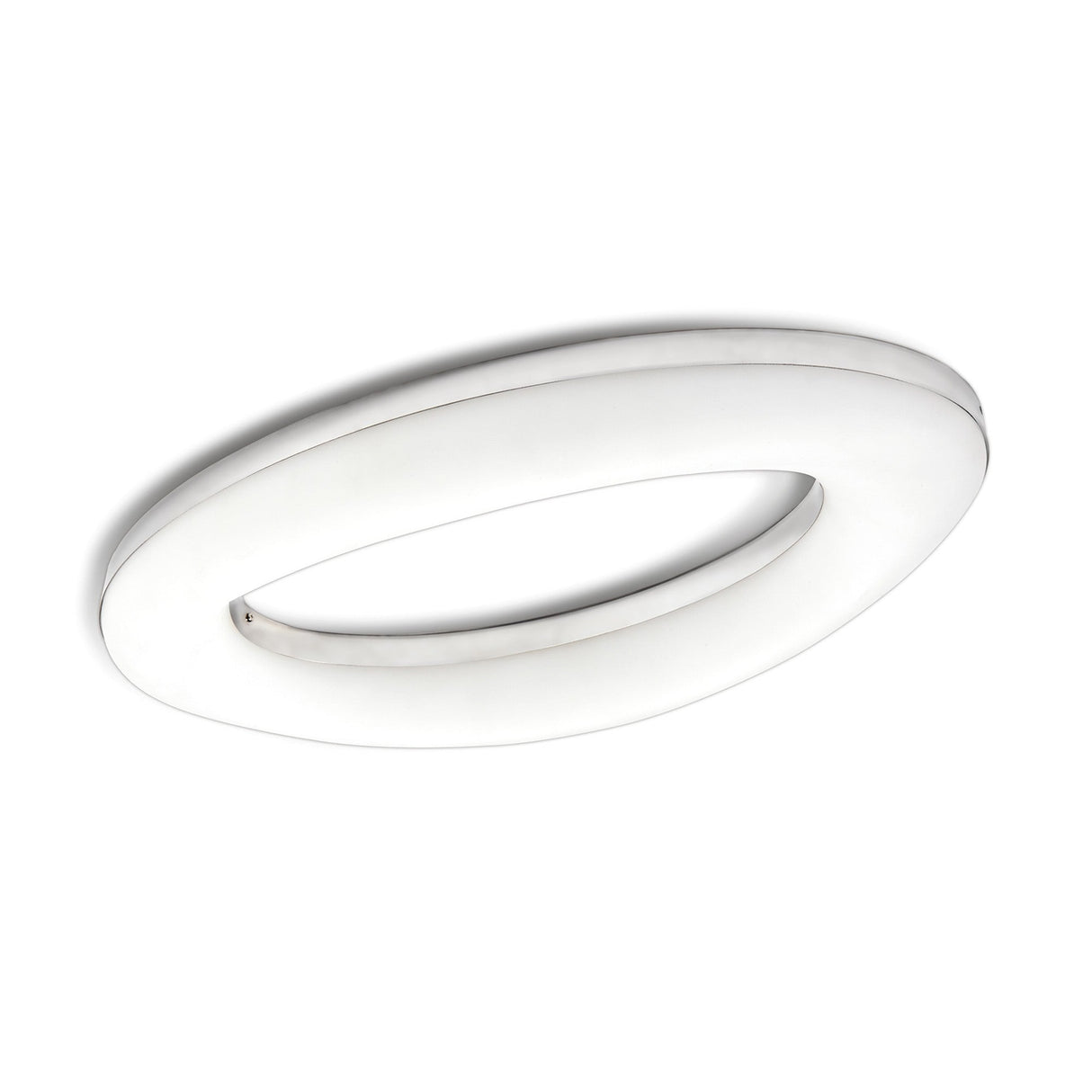 Oakley LED Flush Ceiling Light 40W 3000K - Polished Chrome