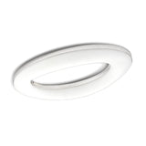 Oakley LED Flush Ceiling Light 40W 3000K - Polished Chrome