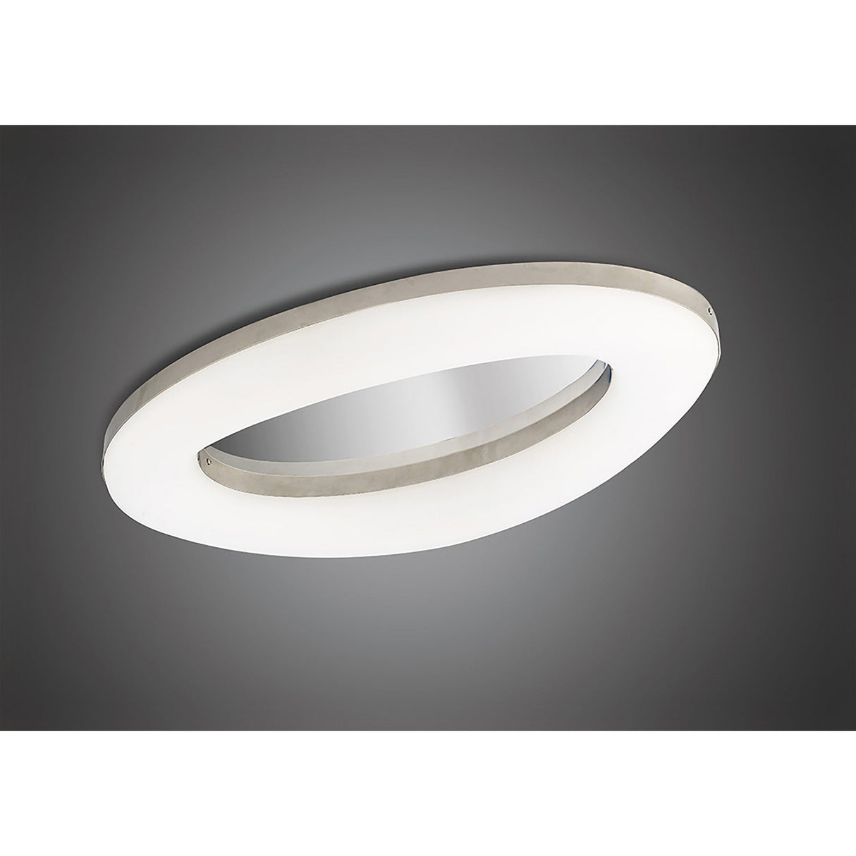 Oakley LED Flush Ceiling Light 40W 3000K - Polished Chrome