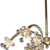 Octavia 65cm 9 Light Crystal Chandelier - French Gold