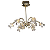 Octavia 65cm 9 Light Crystal Chandelier - French Gold