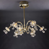 Octavia 65cm 9 Light Crystal Chandelier - French Gold