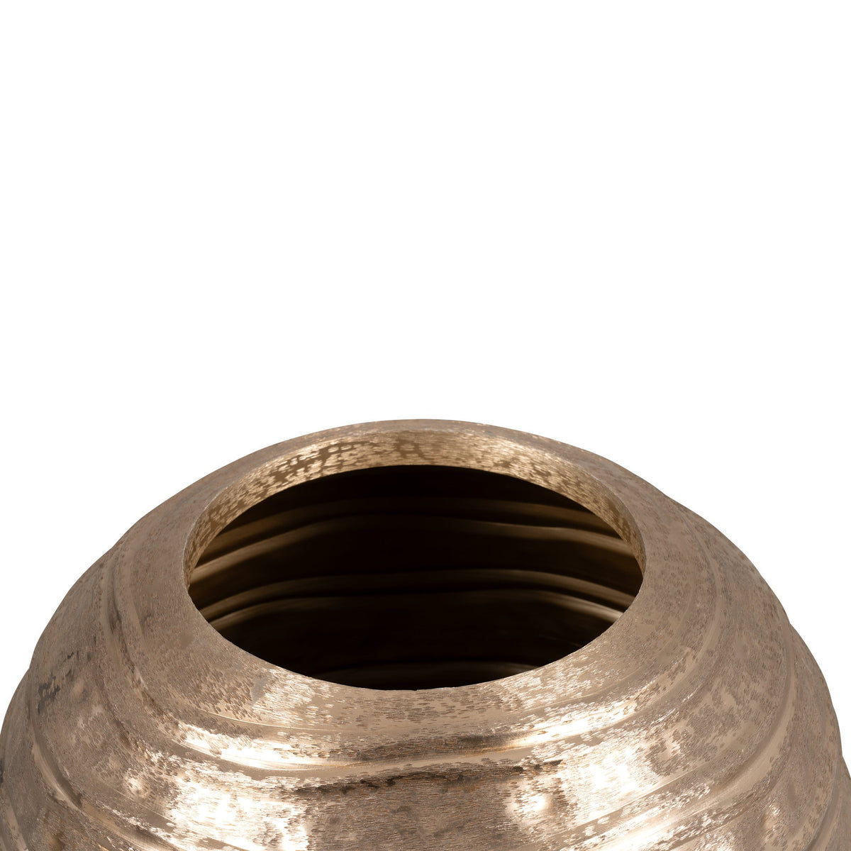 Okayama Plant Pot 50cm - Brushed Gold