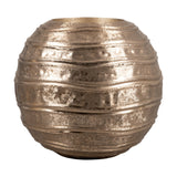 Okayama Plant Pot 50cm - Brushed Gold