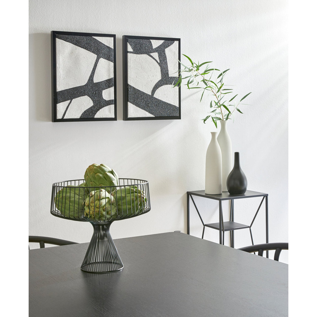Okuma Ceramic Vase - Black
