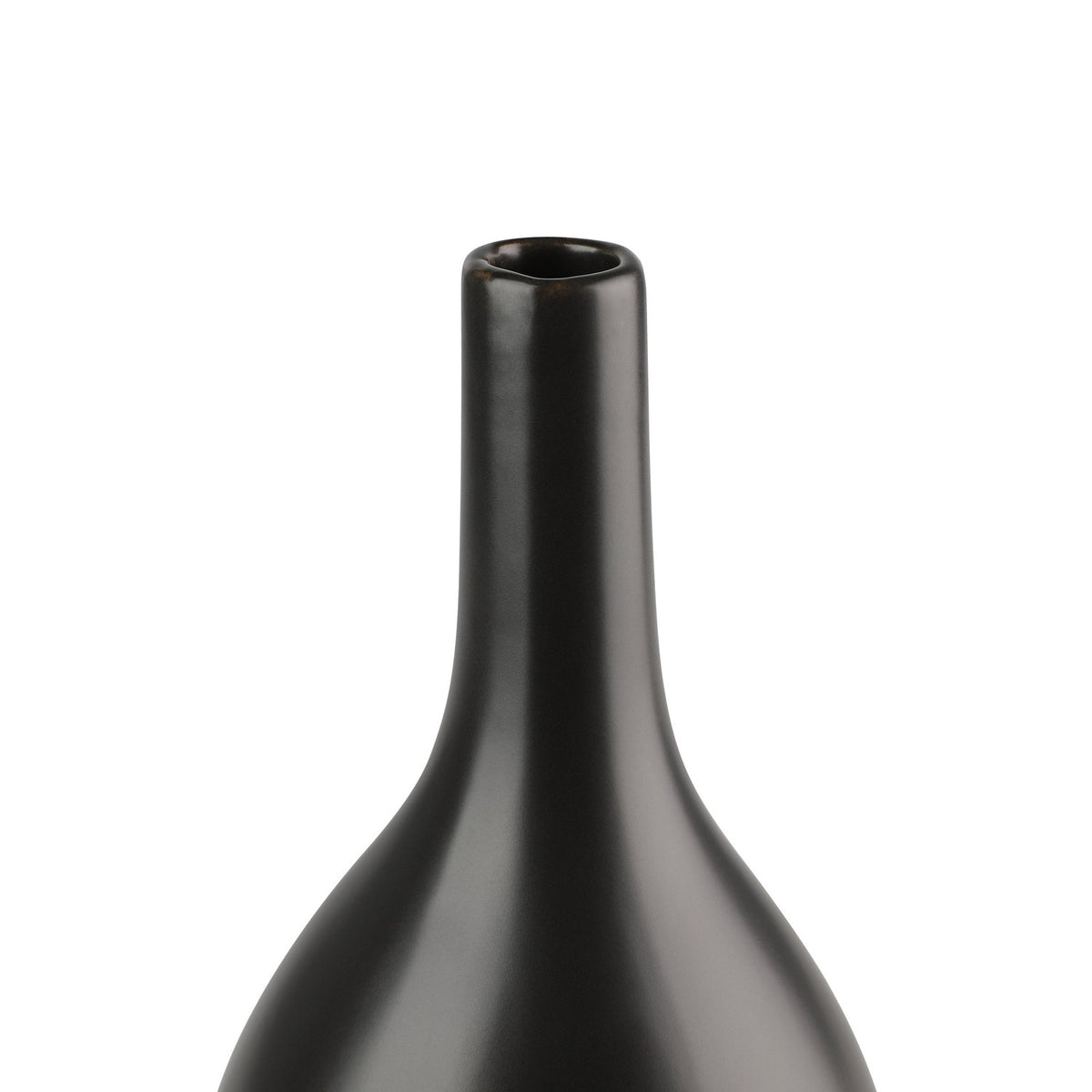 Okuma Ceramic Vase - Black