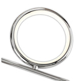 Olimpia LED Semi-Flush Ceiling Light 42W 3000K  - Chrome