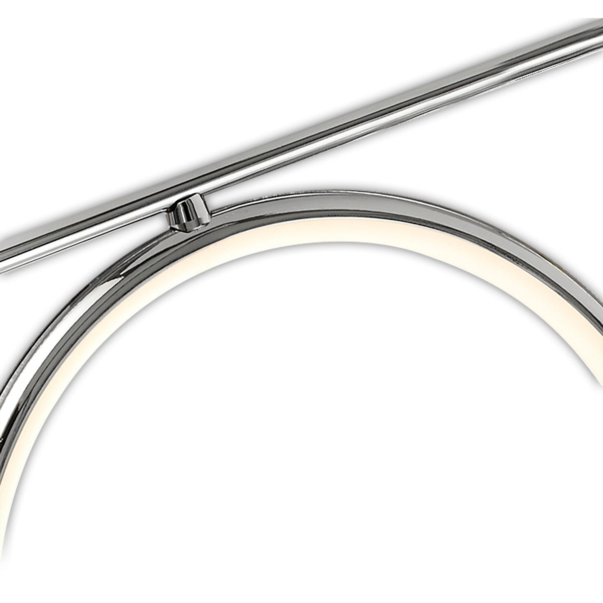 Olimpia LED Semi-Flush Ceiling Light 42W 3000K  - Chrome