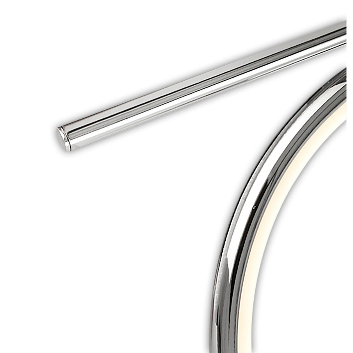 Olimpia LED Semi-Flush Ceiling Light 42W 3000K  - Chrome