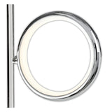 Olimpia LED Semi-Flush Ceiling Light 36W 3000K - Chrome