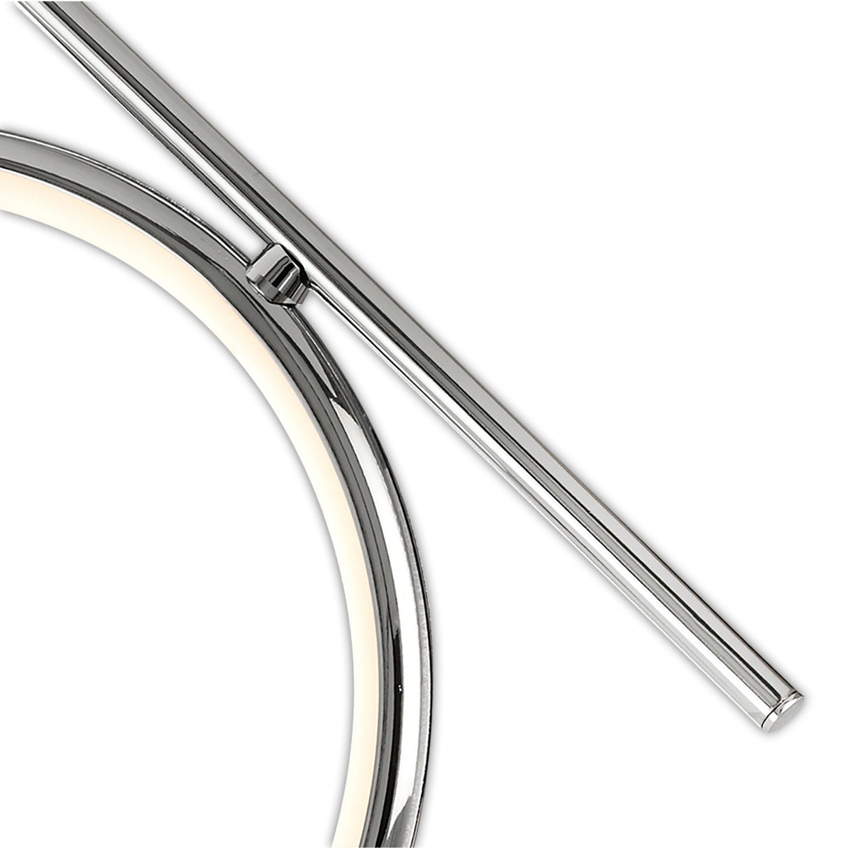 Olimpia LED Semi-Flush Ceiling Light 36W 3000K - Chrome