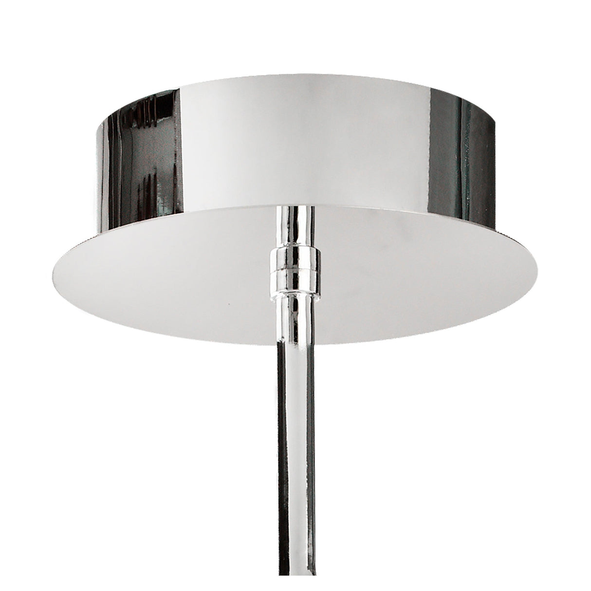 Olimpia LED Semi-Flush Ceiling Light 20W 3000K - Chrome