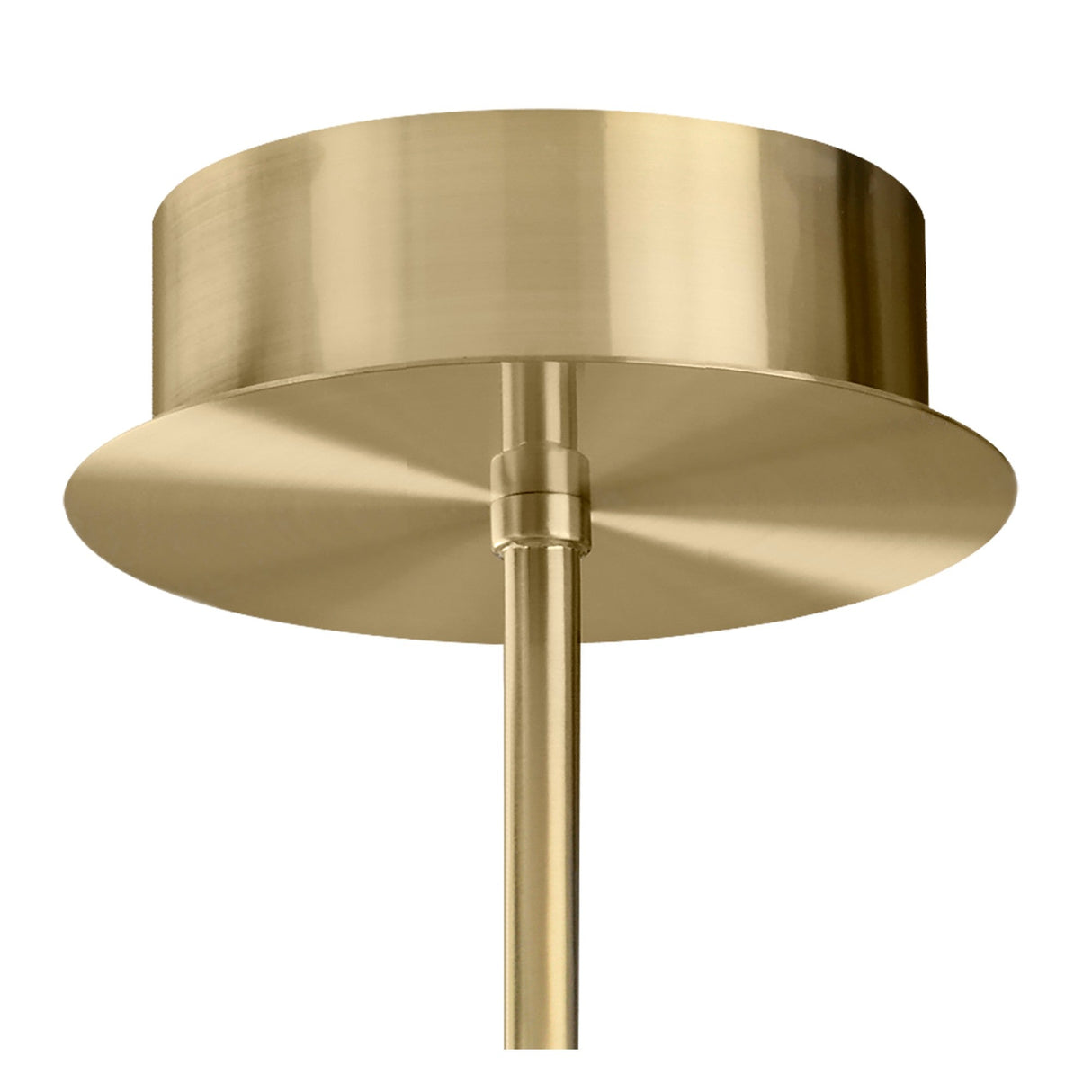 Olimpia LED Semi-Flush Ceiling Light 20W 3000K - Satin Gold
