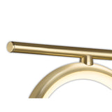 Olimpia LED Wall Light 8W 3000K - Satin Gold