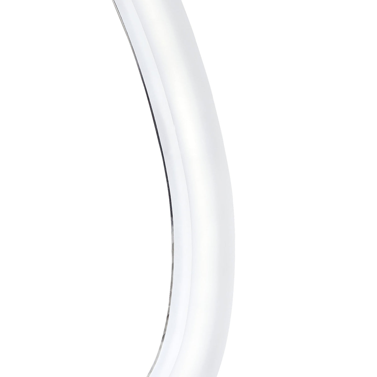 On LED Frosted Acrylic Right Table Lamp 5W 3000K - Polished Chrome