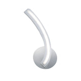 On Left LED Wall Light With Switch - Chrome