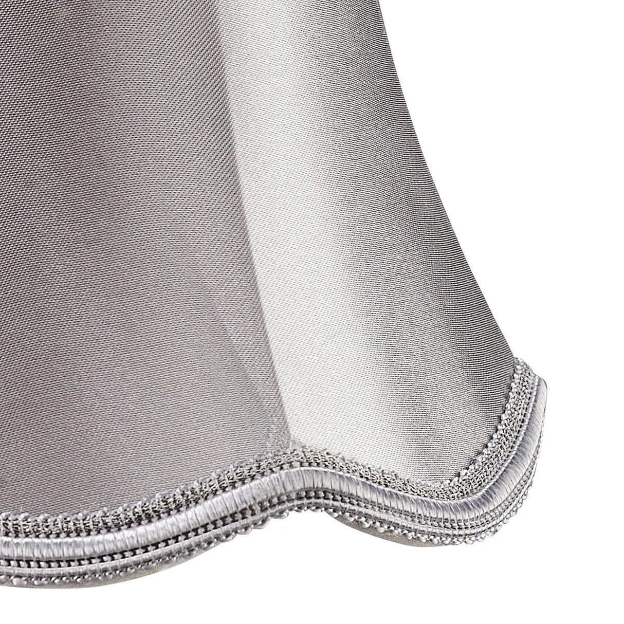 Onida Clip-On Lampshade - Silver, 7/13cm x 12cm