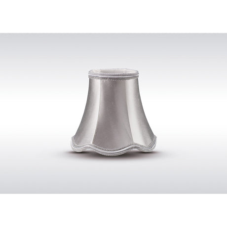 Onida Clip-On Lampshade - Silver, 7/13cm x 12cm