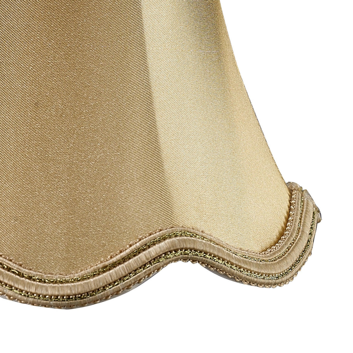 Onida Clip-On Lampshade - Gold, 7/13cm x 12cm