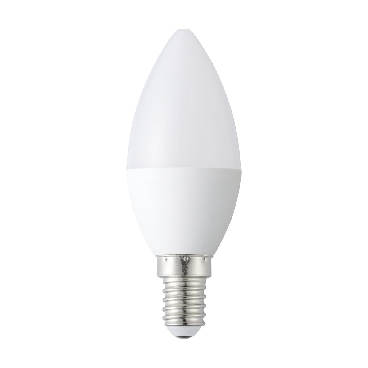 Opal Dimmable LED Candle Bulb E14 C35 470lm Cool White
