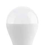 Close-up of an Opal LED GLS Bulb, E27 screw cap, pear-shaped white plastic casing, cool white 4000K, shown against a plain white background.