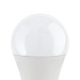 Close-up of an Opal LED GLS bulb with E27 screw cap, showing its rounded opal dome and tapered white plastic neck, 7.8W cool white, on a plain white background.
