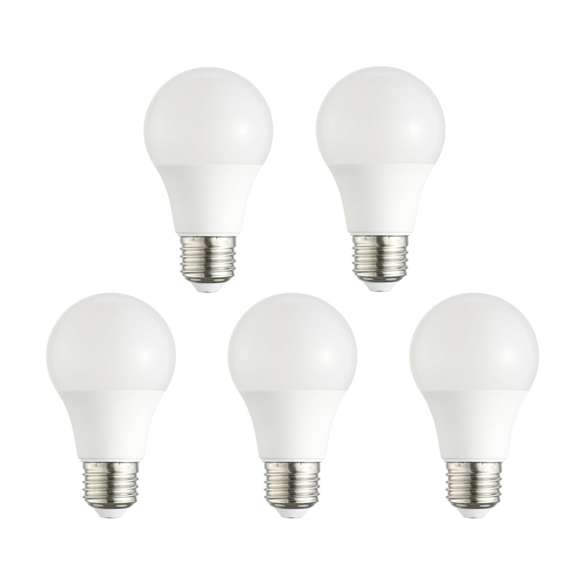 Opal LED GLS Bulb E27 A60 806lm Warm White Pack of 5