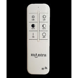 Opera Small CCT Dimmable LED Flush Ceiling Light With Remote Control - White