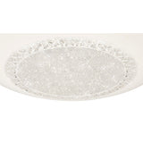 Opera Large CCT Dimmable LED Flush Ceiling Light With Remote Control - White