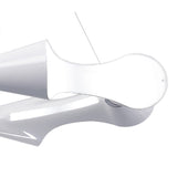 Ora 90cm LED Suspension Light - Gloss White & Chrome