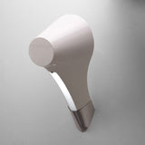 Ora 1 Light Wall Light - Gloss White & Chrome