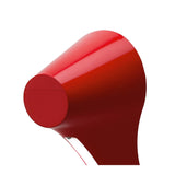 Ora 1 Light Wall Light - Gloss Red & Chrome